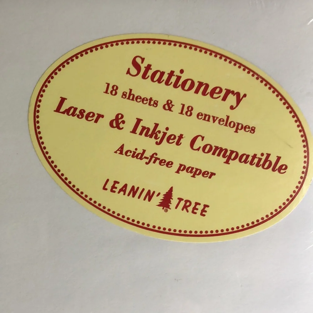 Leanin Tree Stationary Set NEW - Picture 2 of 8